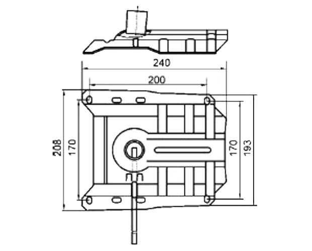 Swivel Chair Mechanism